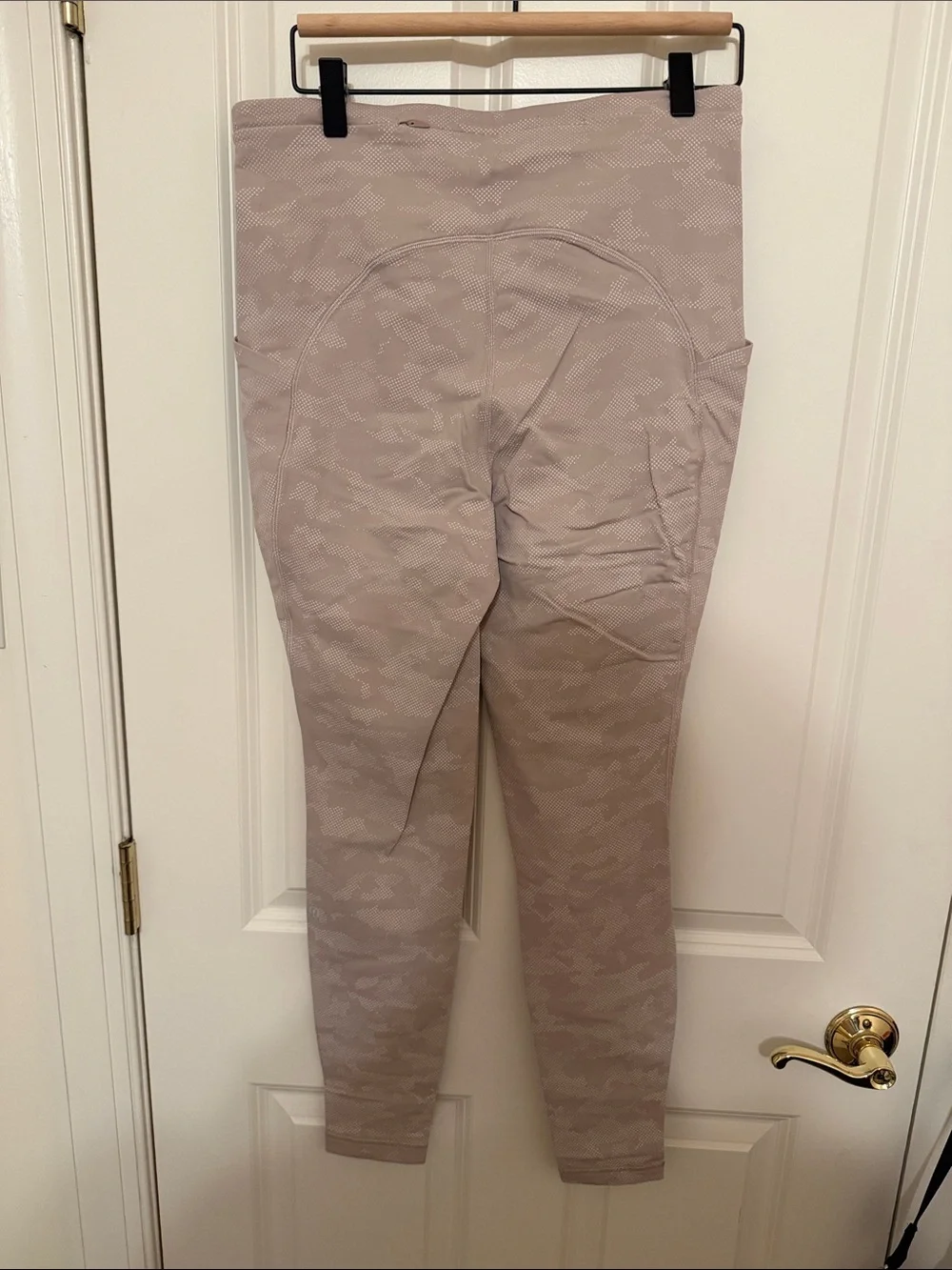 lululemon athletica High-Rise Textured Leggings - Light Mauve